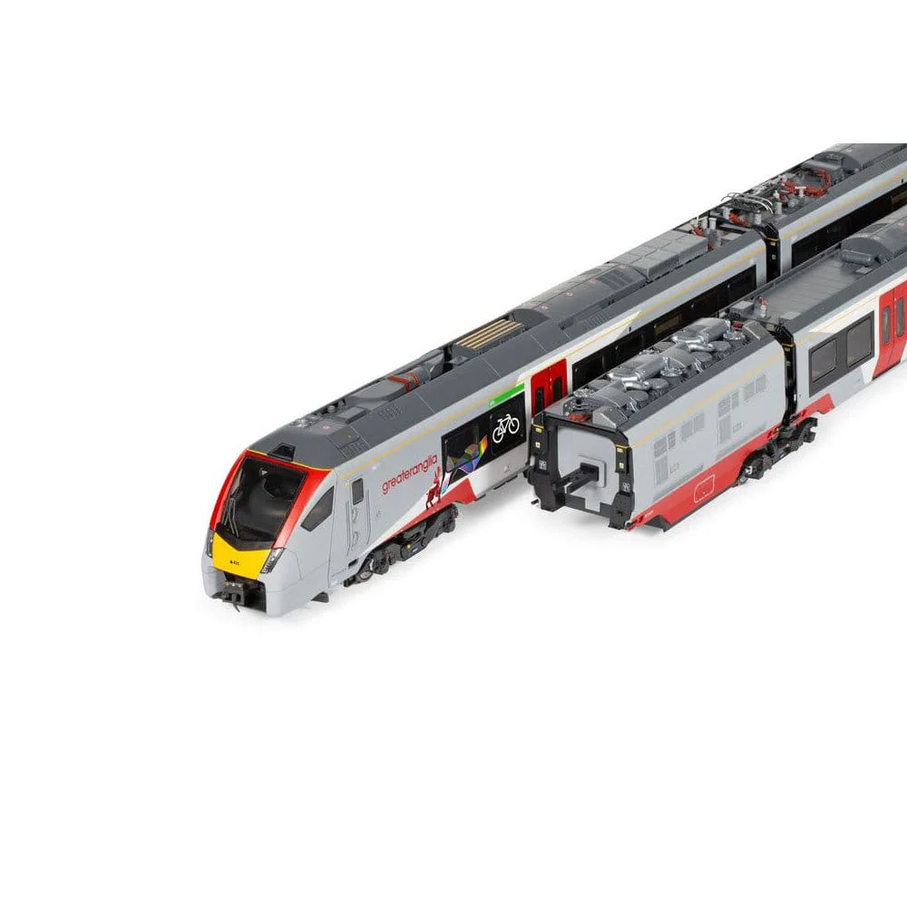 Hornby OO Scale Greater Anglia - Class 755-4 'FLIRT' Pride Livery 4 Pack [R30446] - Image 3