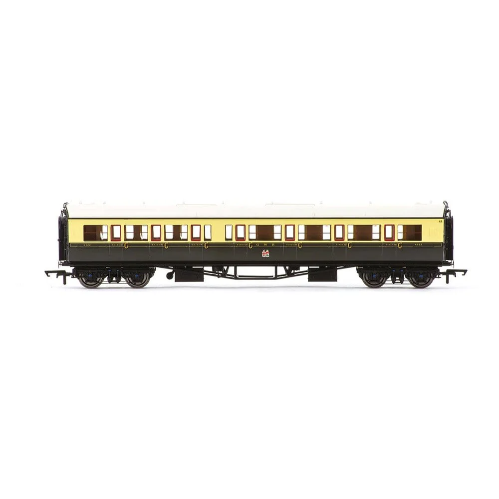Hornby OO Scale GWR - Collett Corridor Composite LH - 6521 - Coach [R40467]