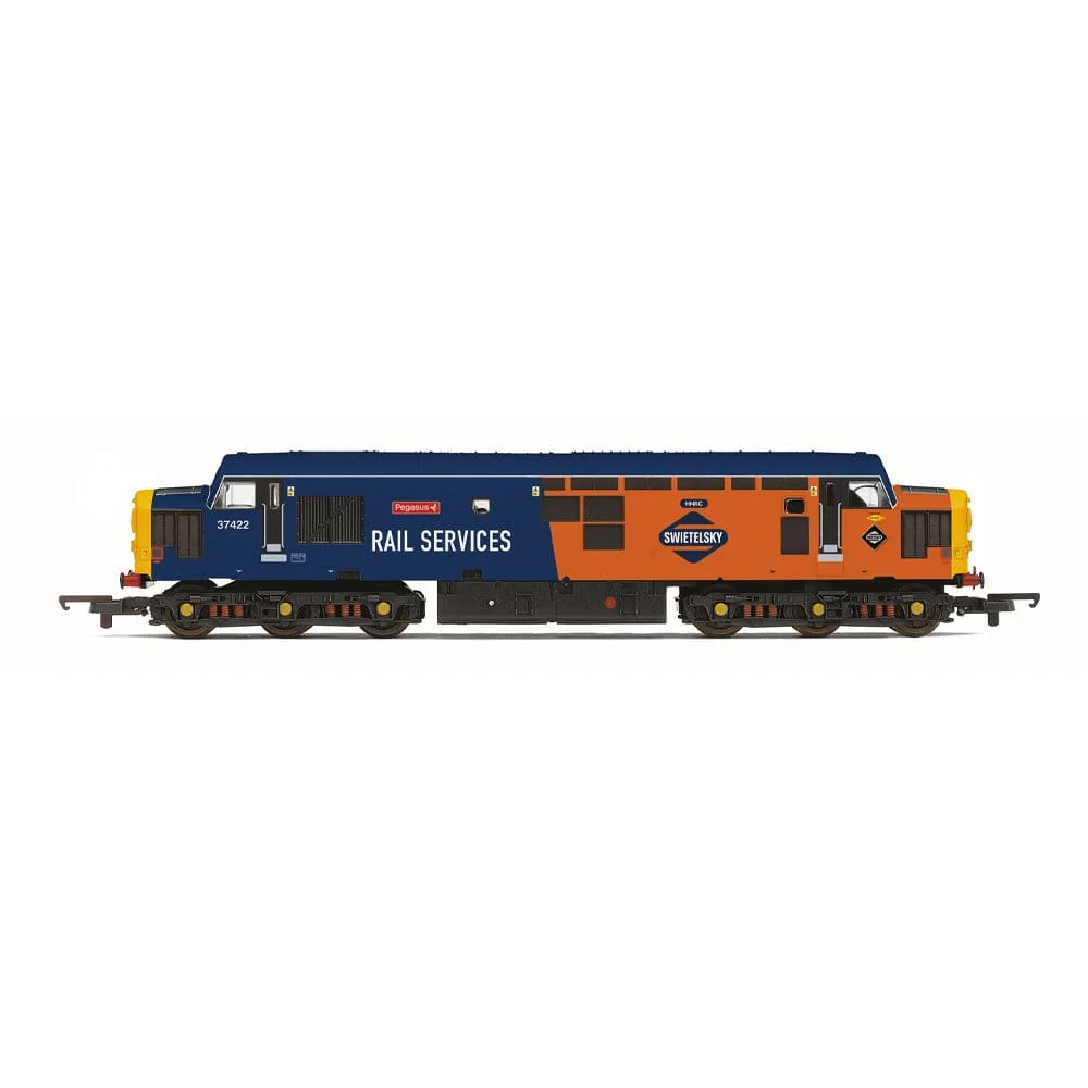 Hornby OO Scale Railroad Rail Services Class 37 Pegasus 37422  [R30544]