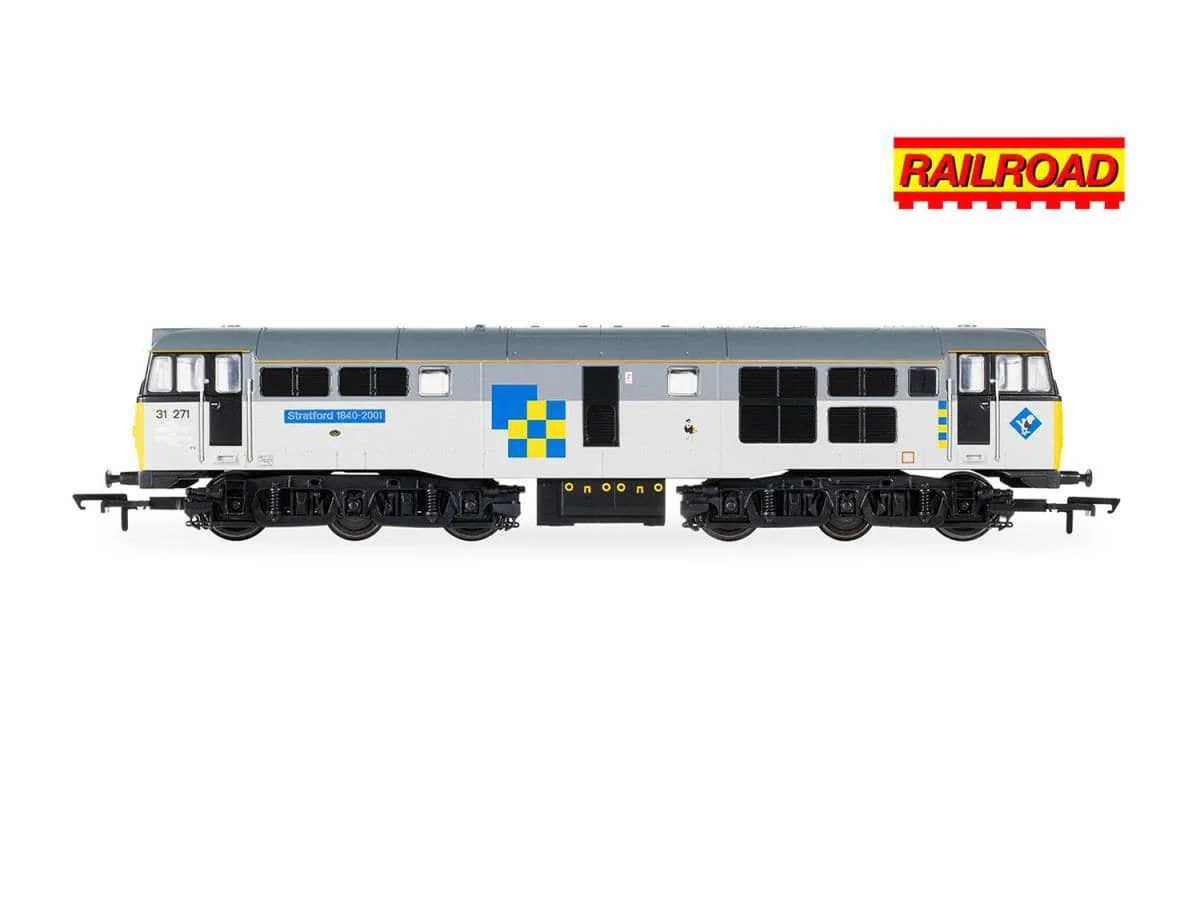 Hornby OO Scale RailRoad - TFL Construction - Class 31 - 31271 Stratford [R30439] - Image 2