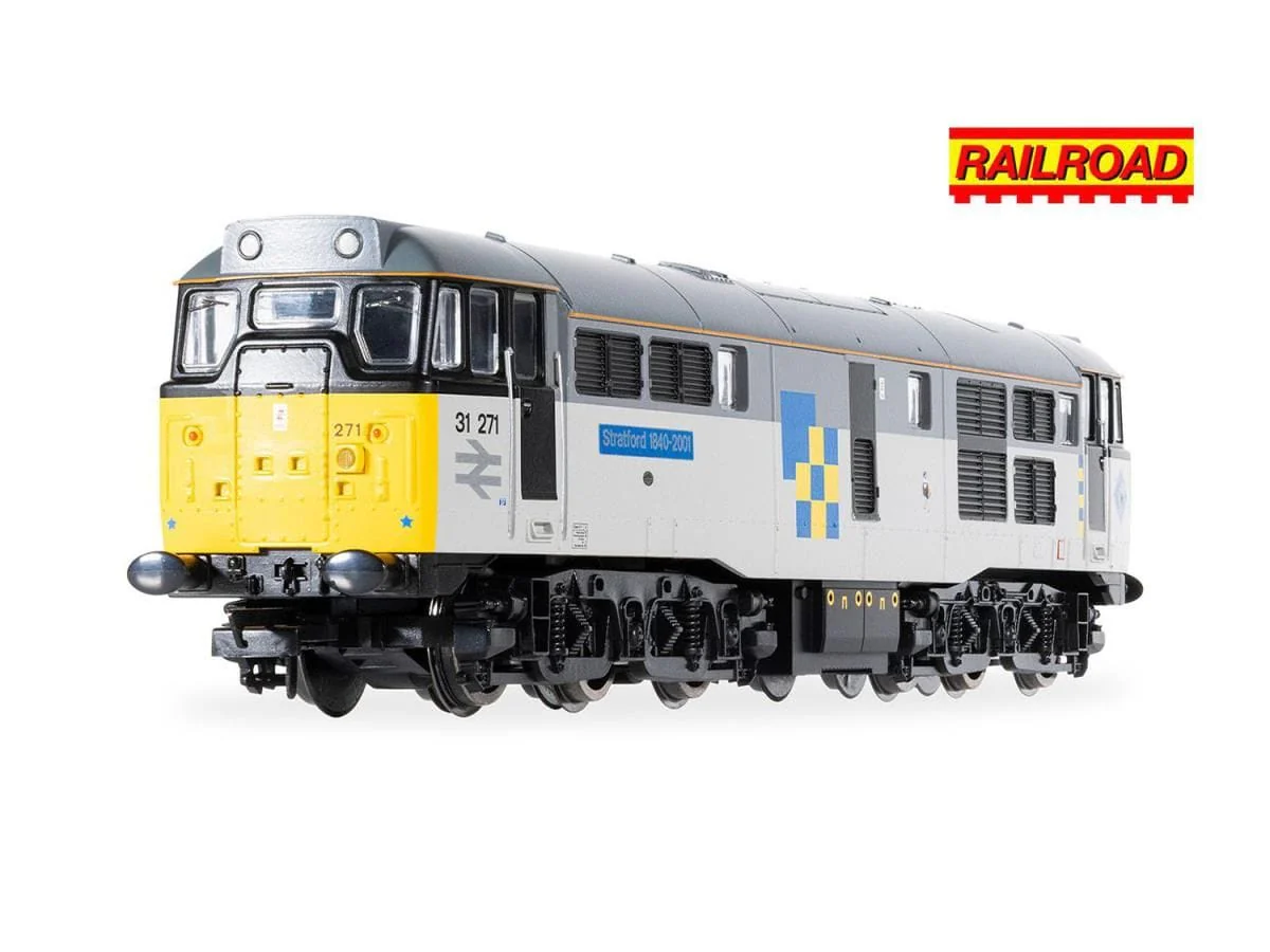 Hornby OO Scale RailRoad - TFL Construction - Class 31 - 31271 Stratford [R30439] - Image 3
