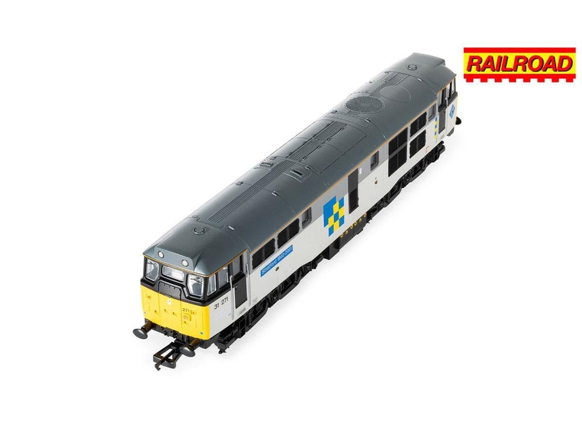 Hornby OO Scale RailRoad - TFL Construction - Class 31 - 31271 Stratford [R30439] - Image 4