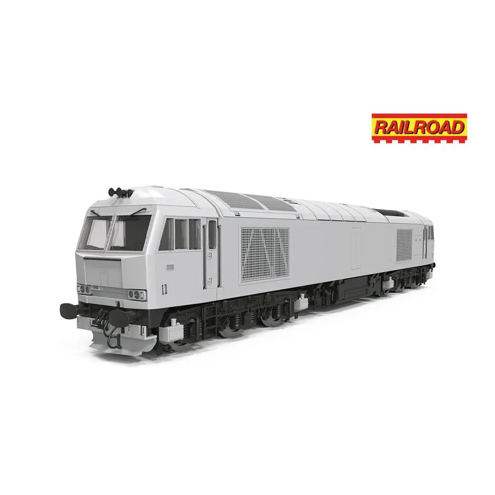 Hornby OO Scale Railroad: Tlf Coal Sector - Class 60 - Humphrey Davy 60069 [R30536]