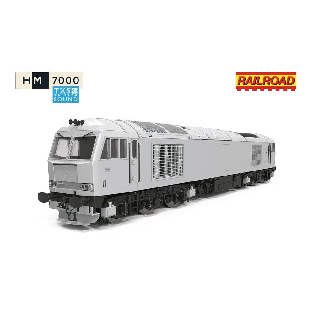 Hornby OO Scale Railroad: Tlf Coal Sector - Class 60 - Humphrey Davy 60069 (Sound Fitted) [R30536TXS]