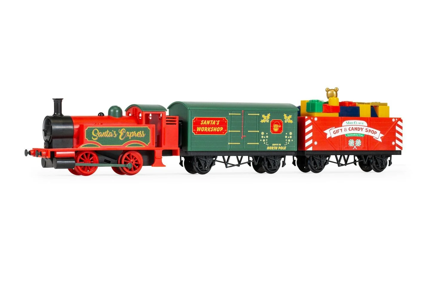 Hornby OO Scale Santa's Express Rechargable Battery Operated Train Set [R9363M] - Image 2