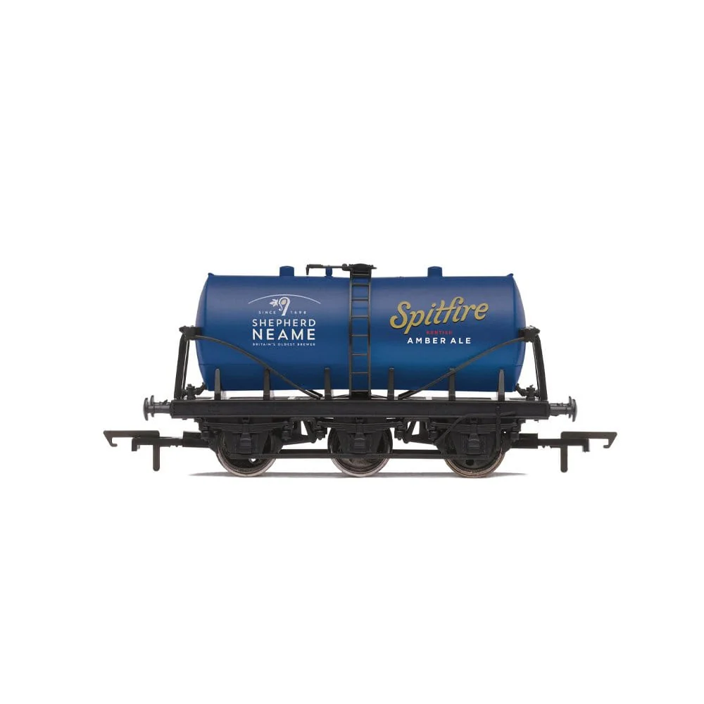 Hornby OO Scale Shepherd Neame BRewery Spitfire Amber Ale Tanker Wagon [R60335]