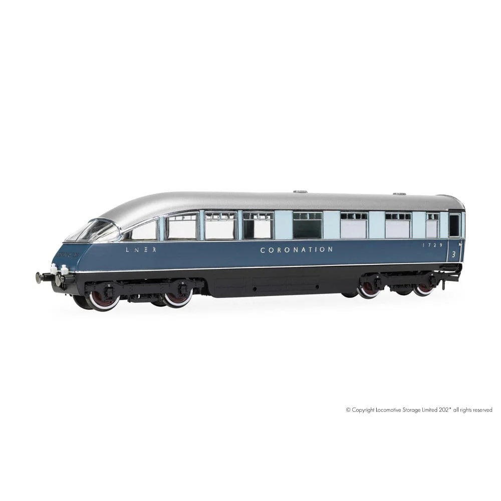 Hornby OO Scale The Oneone Collection LNER Coronation Observation Car 1729 [R40481]