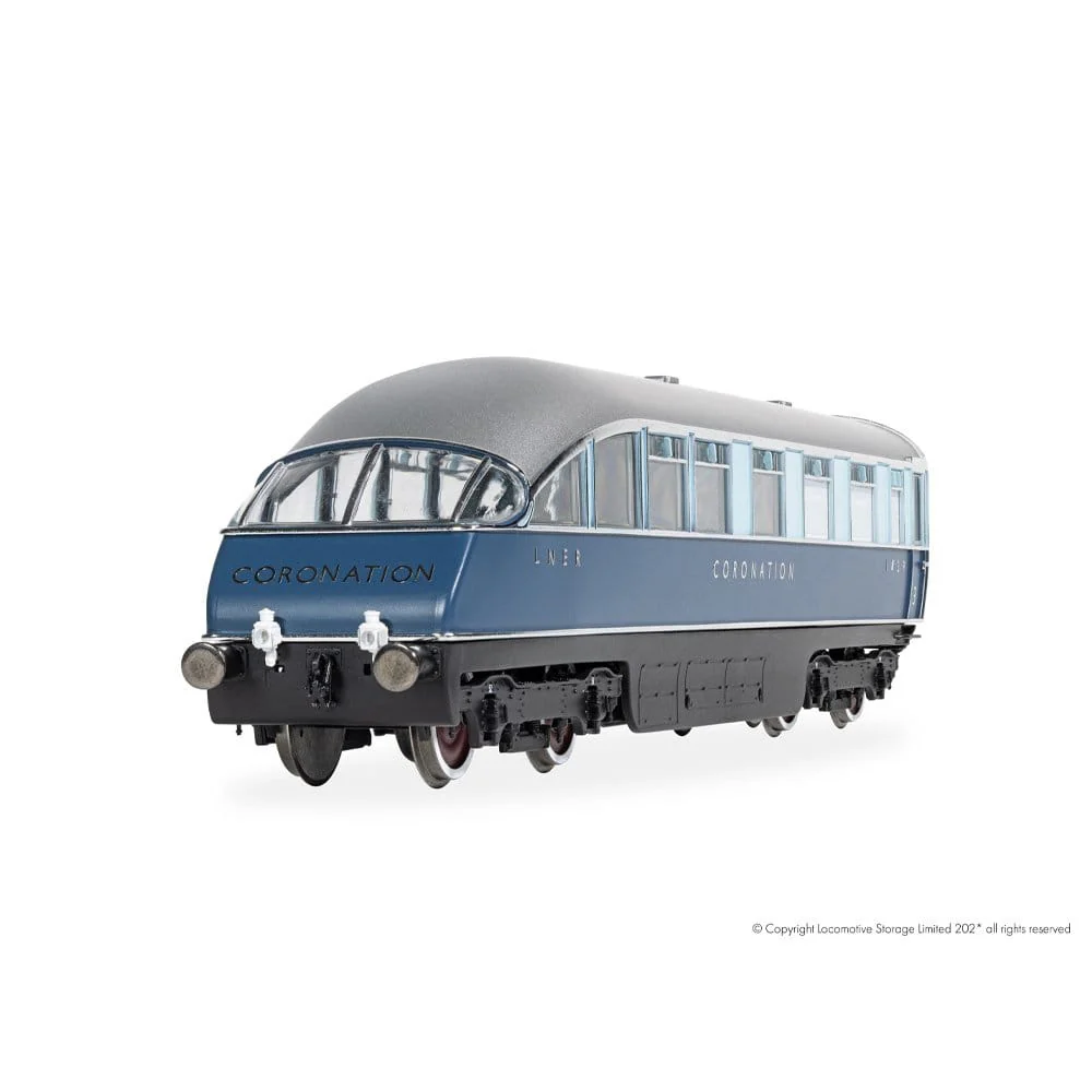 Hornby OO Scale The Oneone Collection LNER Coronation Observation Car 1729 [R40481] - Image 3