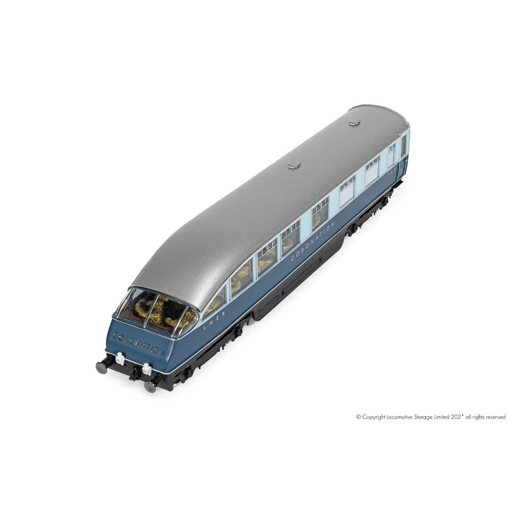 Hornby OO Scale The Oneone Collection LNER Coronation Observation Car 1729 [R40481] - Image 4