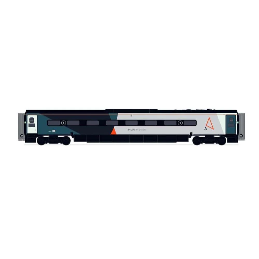 Hornby R40017 OO Scale Avanti West Coast Pendolino Motor First (Mf) Era 11 (2021 Release)**