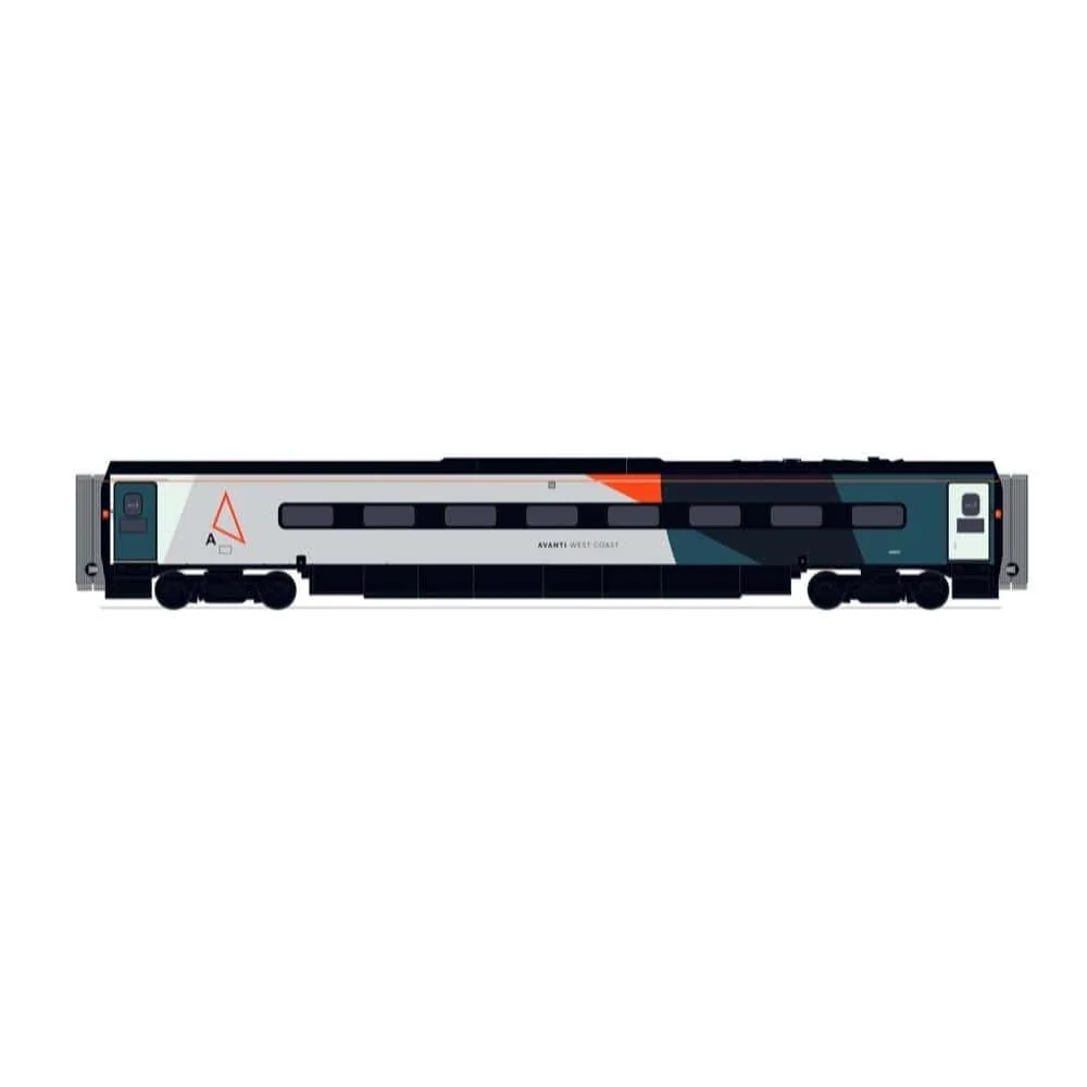 Hornby R40018 OO Scale Avanti West Coast Pendolino Motor Standard (Ms) Era 11 (2021 Release)**