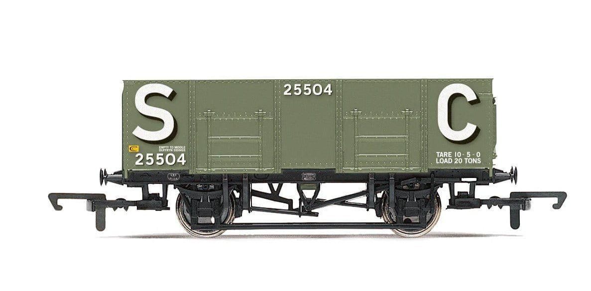 Hornby R60256 OO Scale 21T Steel Mineral Wagon C GWR - Era 2/3