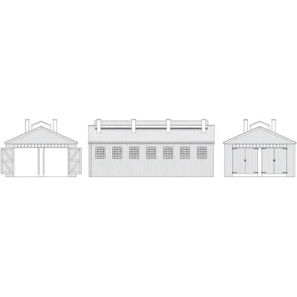 Hornby R7394 OO Scale GWR Dunster Engine Shed - Image 2