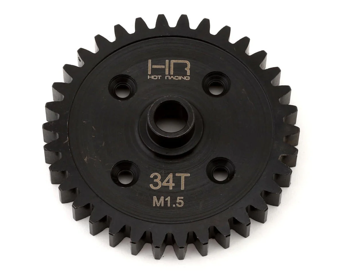 Hot Racing 1.5 Mod Steel Spur Gear for Traxxas Sledge (34T)**