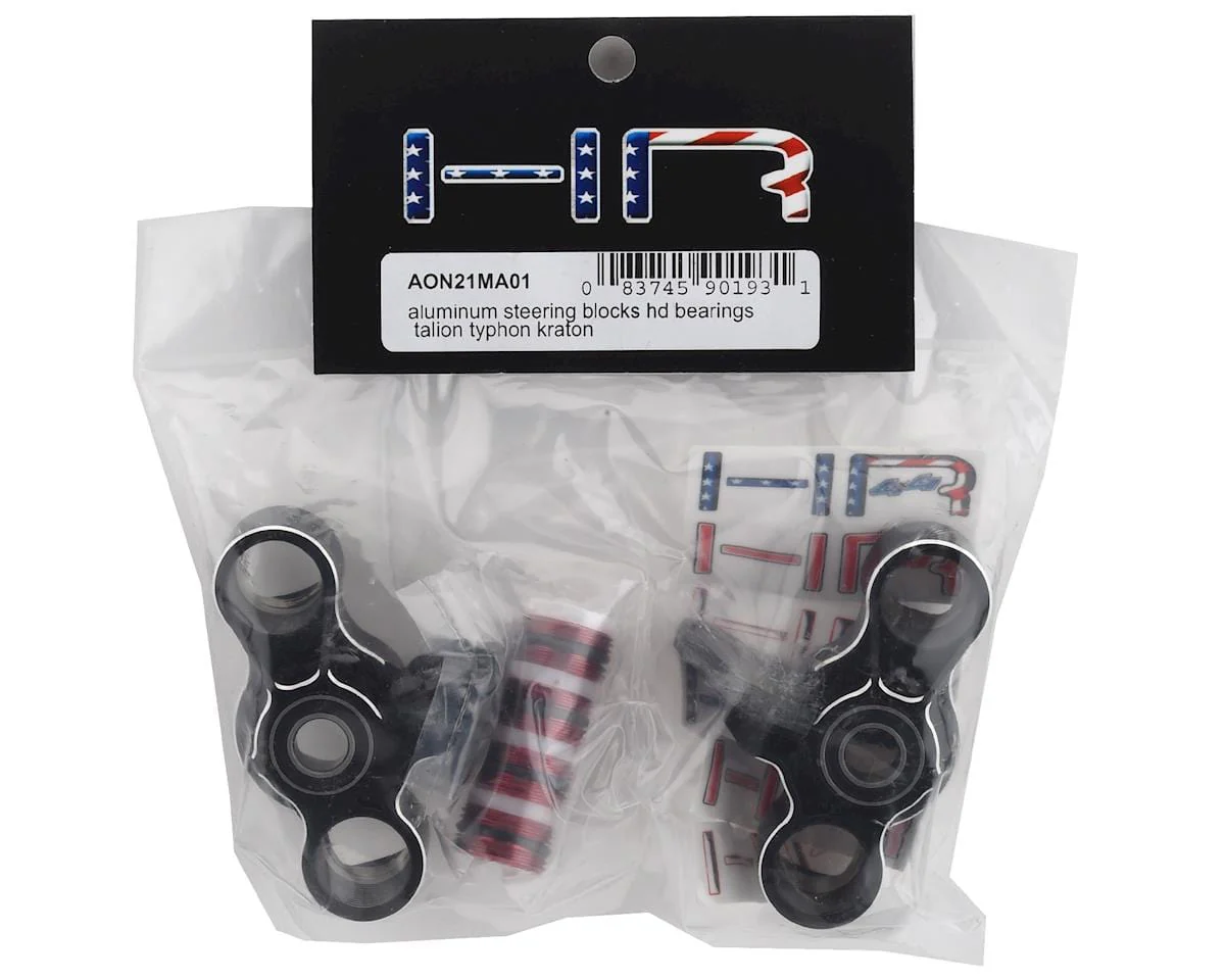 Hot Racing Arrma Aluminum HD Bearings Axle Carriers (Black) (Legacy)** - Image 2