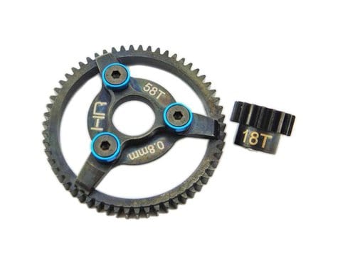 Hot Racing Brushless Steel Gear Kit 32P 18/58T .8m 3.22