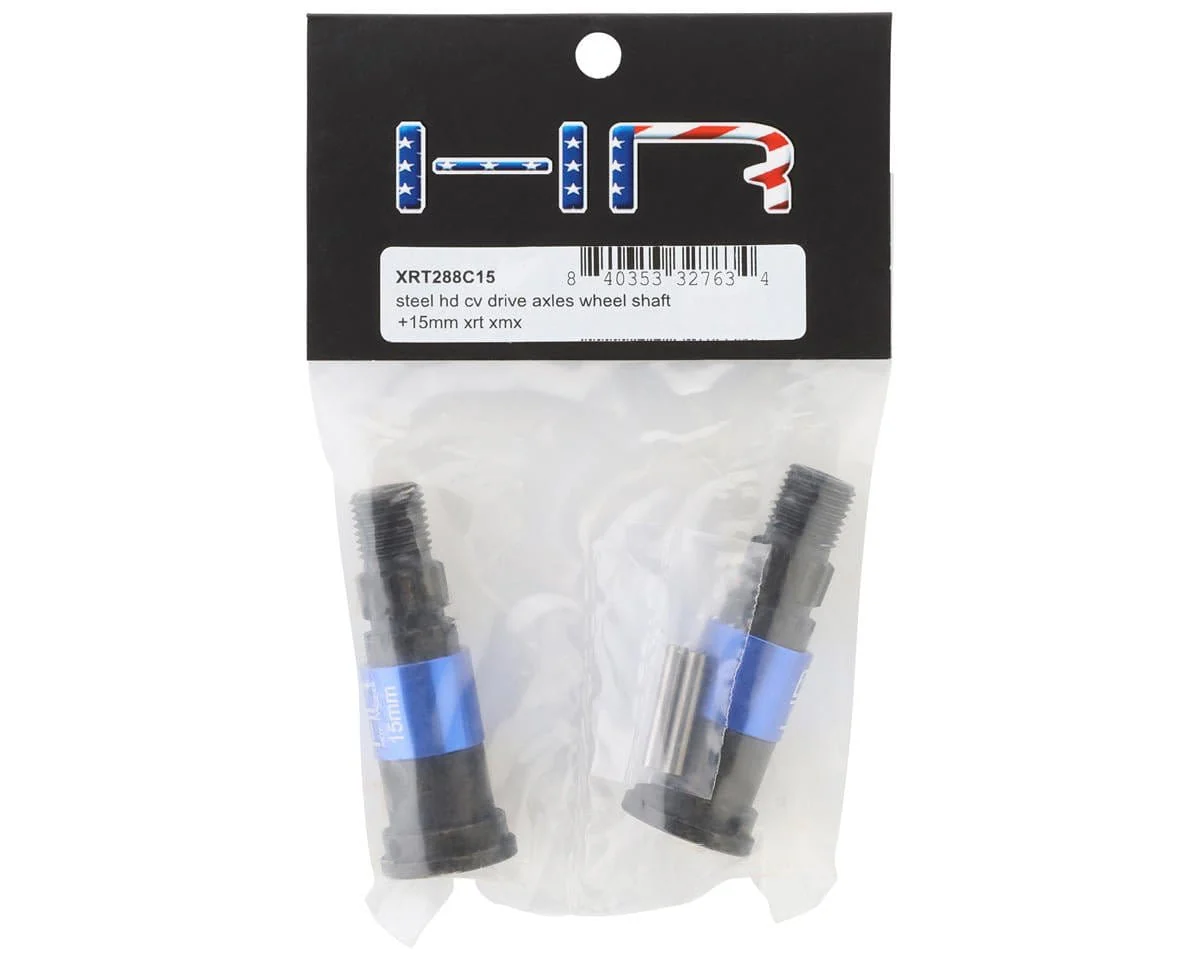 Hot Racing Steel HD CV Drive Axles for Traxxas XRT/X-Maxx (2) - Image 2