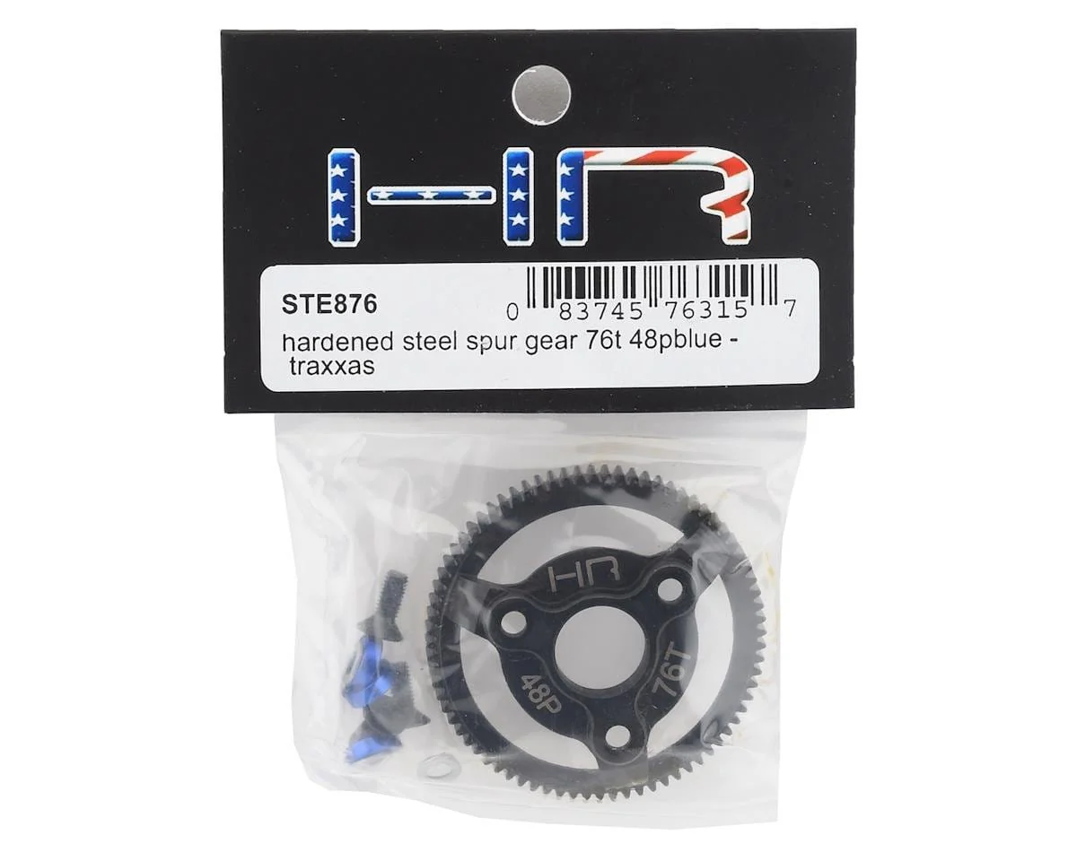Hot Racing Traxxas 48P Hardened Steel Spur Gear (76T) - Image 2