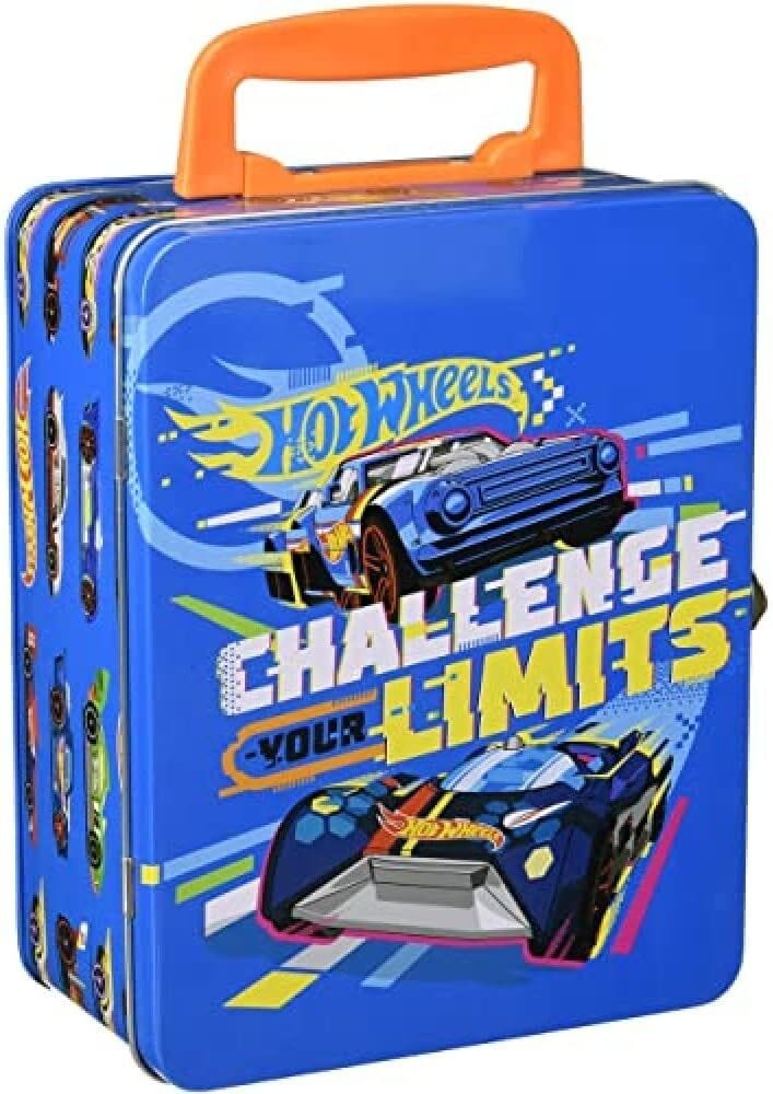 Hot Wheels Collection Tin Carry Case For 18 Cars