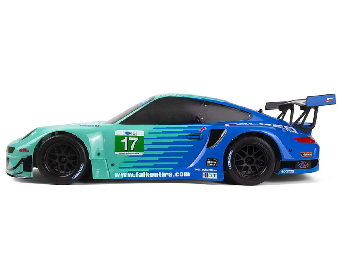 HPI 1/10 Sport3 Brushed Porsche 911 GT3 RSR Falken RTR [160780] - Image 2