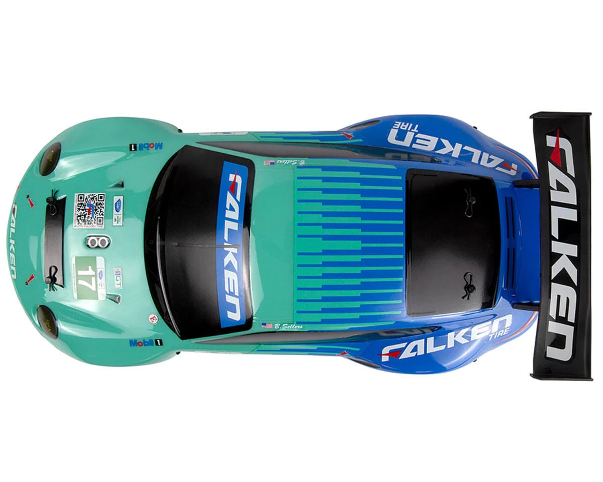 HPI 1/10 Sport3 Brushed Porsche 911 GT3 RSR Falken RTR [160780] - Image 3