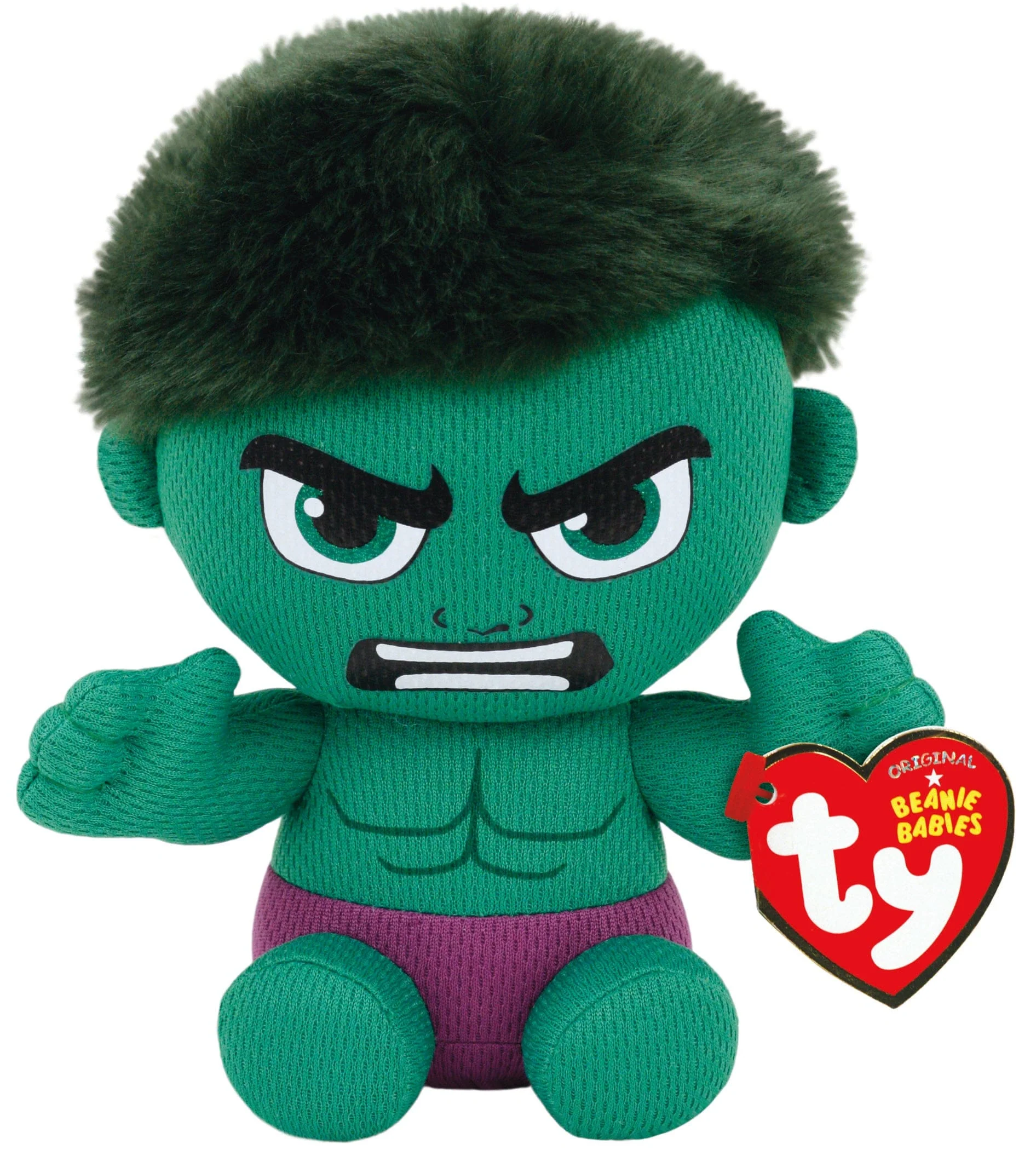HULK Reg Beanie Baby Marvel