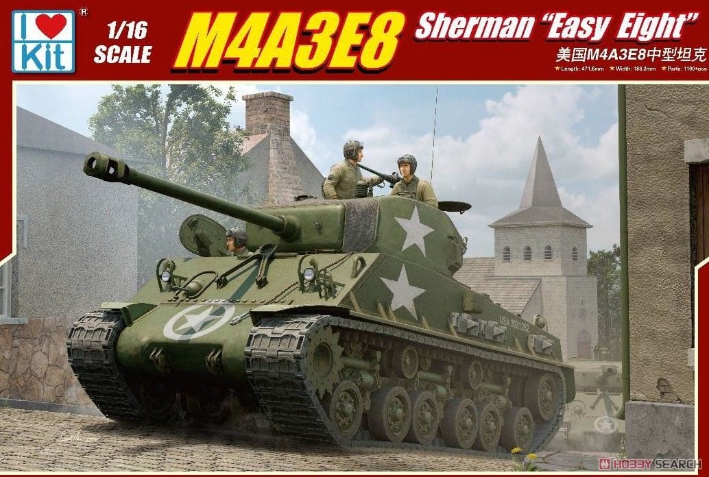 I Love Kit 1/16 M4A3E8 Sherman Easy Eight [61615]