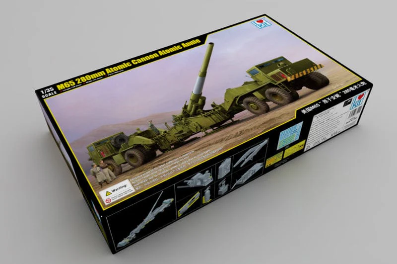 I Love Kit 1/35 M65 280mm Atomic Cannon Atomic Annie Plastic Model Kit [63522]**