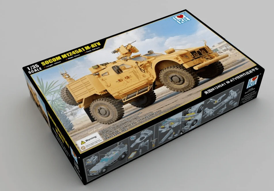 I Love Kit 1/35 SOCOM M1245A1 M-ATV Plastic Model Kit [63554]