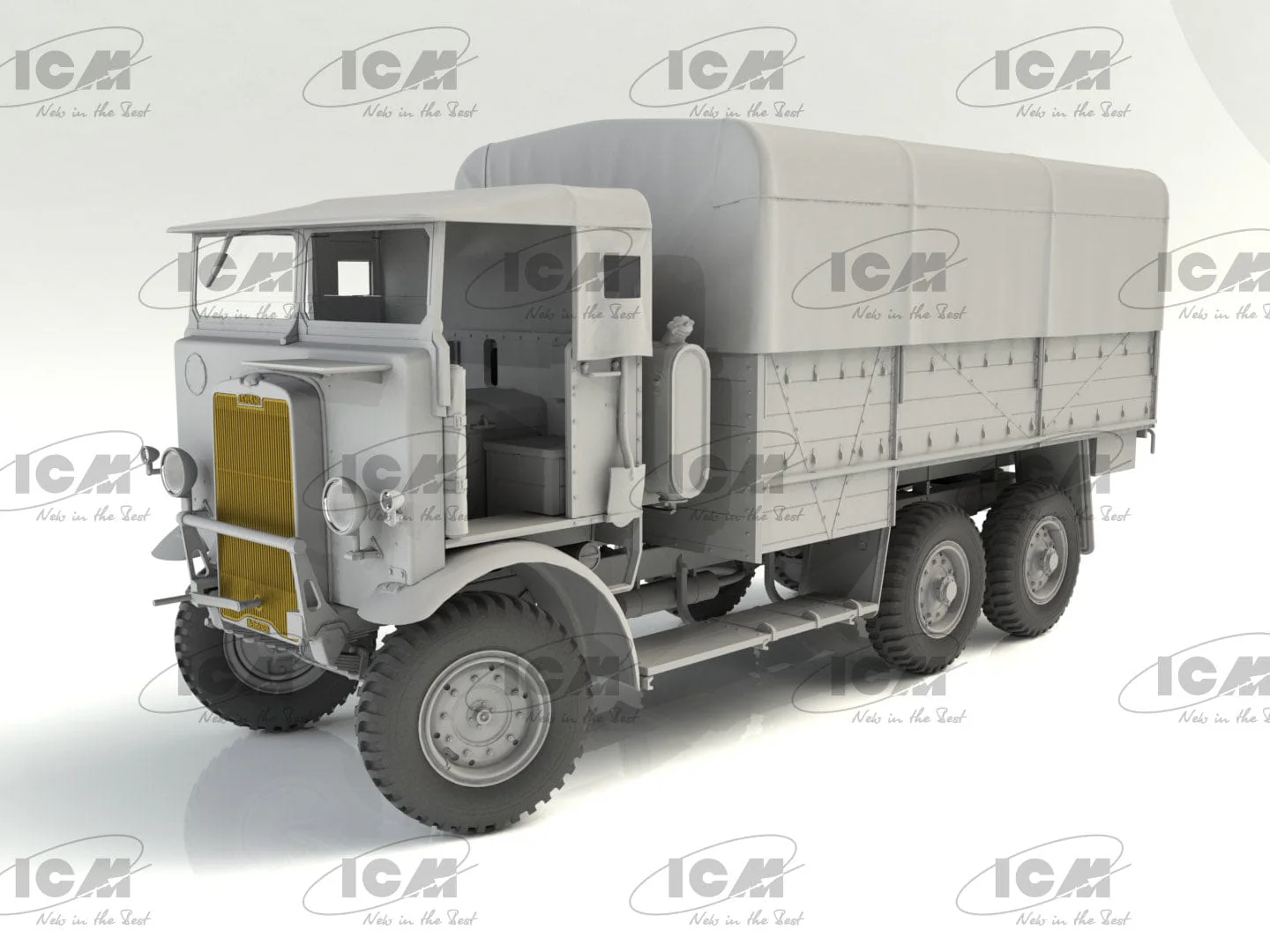 ICM 1/35 Leyland Retriever General Service WWII British Truck Plastic Model Kit - Image 2