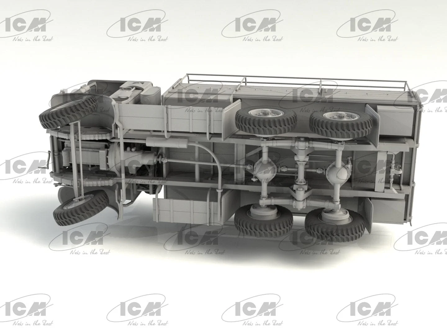 ICM 1/35 Leyland Retriever General Service WWII British Truck Plastic Model Kit - Image 4