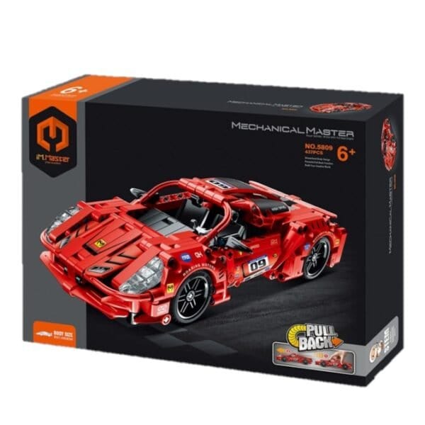 IM Master Pullback Muscle Car 457pc Kit - Red [5820]**