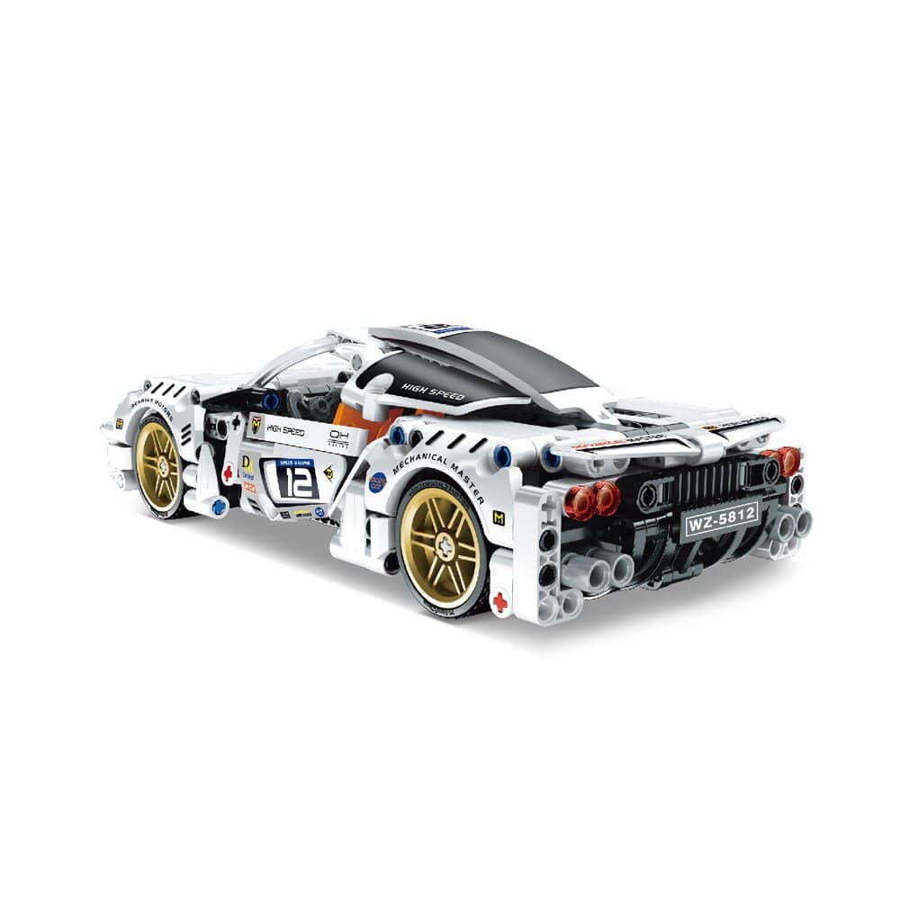 IM Master Pullback Super Car 437pc Kit - White [5812]** - Image 4