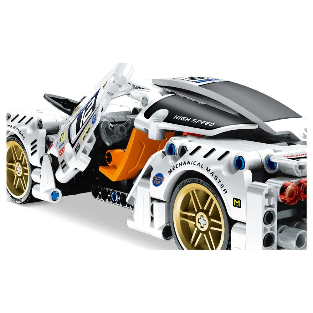 IM Master Pullback Super Car 437pc Kit - White [5812]** - Image 5