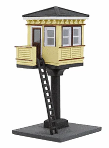 Imex HO Signal Tower - Perma-Scene(TM) - Assembled**