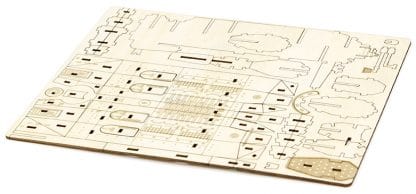 Incredibuilds James Cameron Deepsea Challanger 3D Wooden Model and Poster** - Image 2