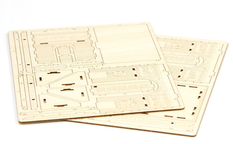 Incredibuilds Paris Arc de Triomphe 3D Wood Model and Book** - Image 3