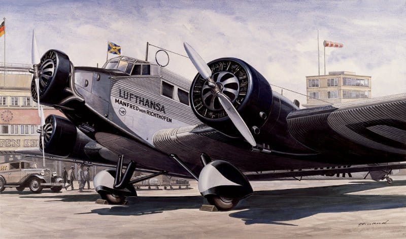 Italeri 0150S 1/72 Junkers JU-52 3/M Tante Ju Plastic Model Kit - Image 3