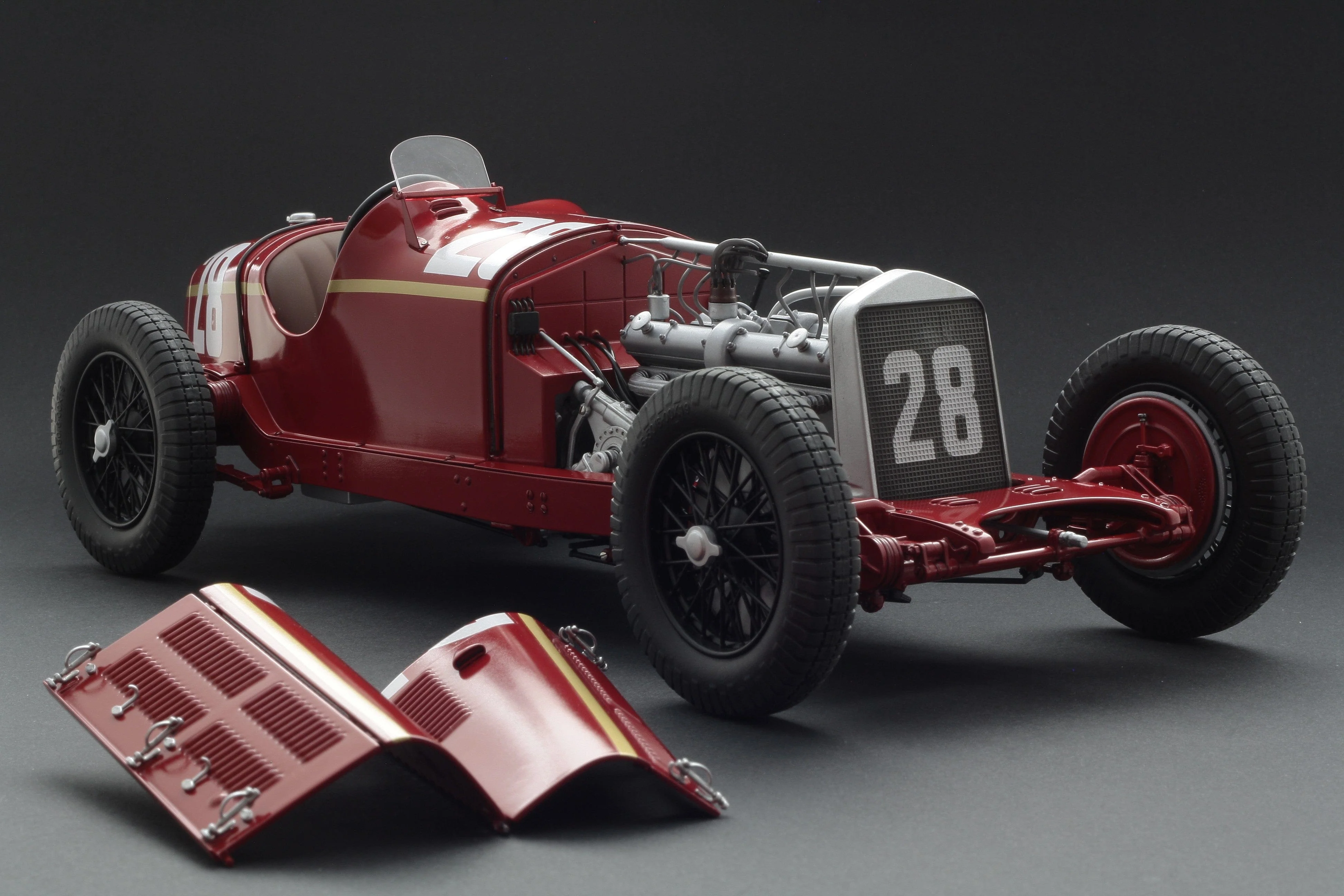 Italeri 1/12 Alfa Romeo 8C 2300 Monza Tazio Nuvolari - Image 8