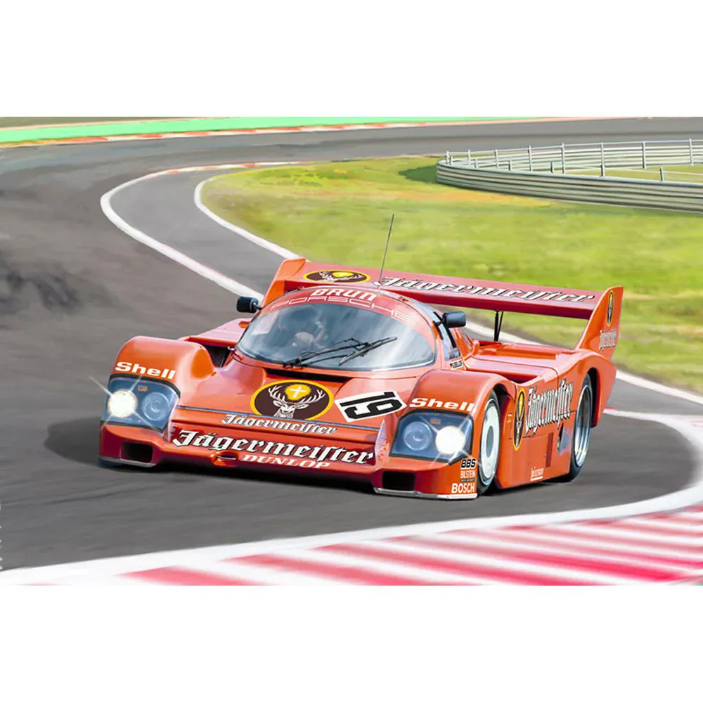 Italeri 1/24 Porsche 956 Jagermeister Plastic Model Kit - Image 2