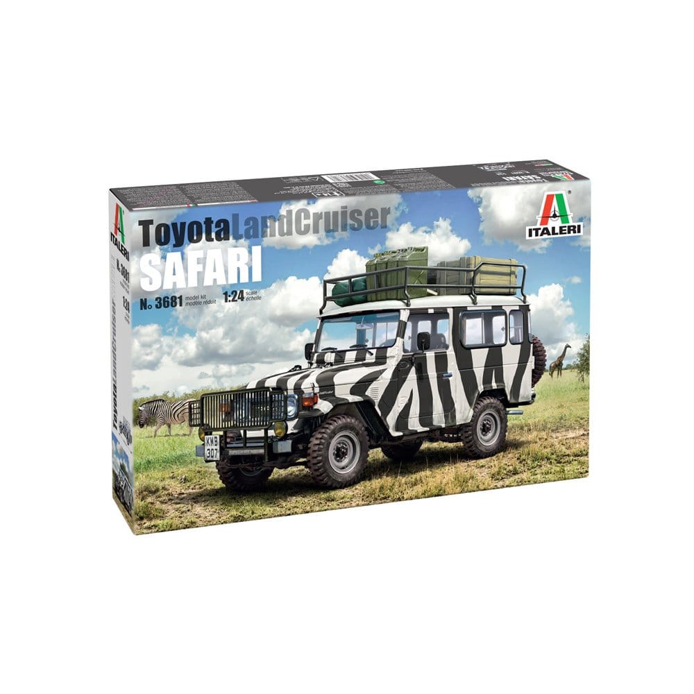 Italeri 1/24 Toyota Safari Plastic Model Kit [3681]
