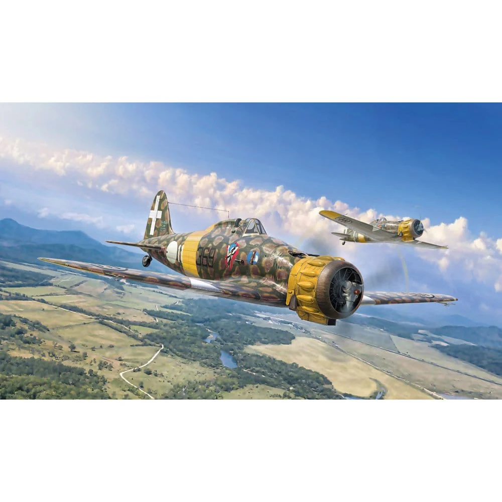 Italeri 1/32 Macchi MC.200 Saetta Plastic Model Kit [2516] - Image 2