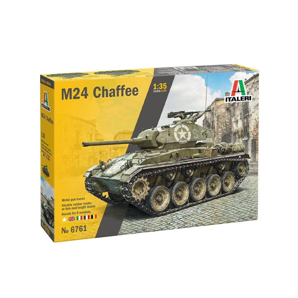 Italeri 1/35 M24 Chaffe Plastic Model Kit [6761]