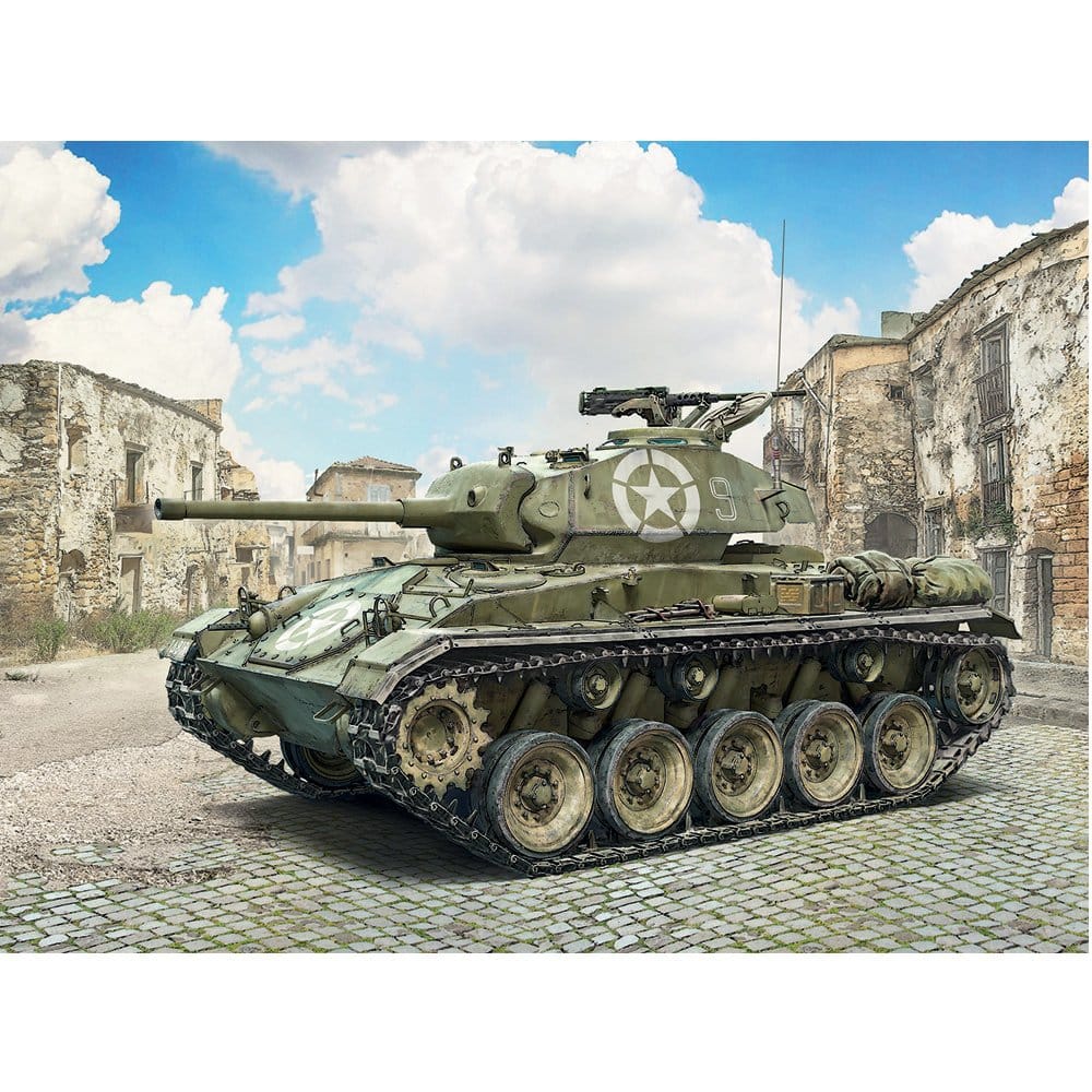 Italeri 1/35 M24 Chaffe Plastic Model Kit [6761] - Image 2