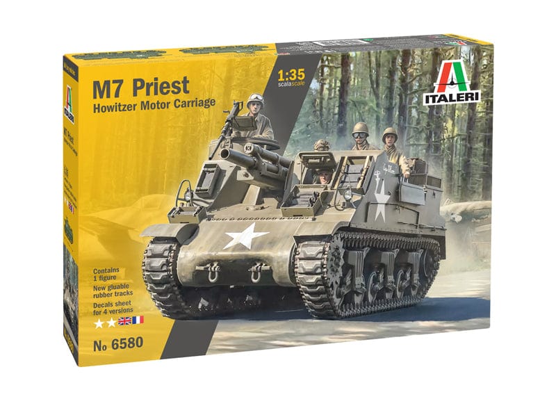 Italeri 1/35 M7 Priest Howitzer Motor Carriage