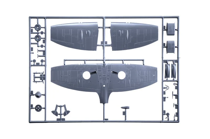 Italeri 1/48 Spitfire Mk. IX Aces Plastic Model Kit - Image 3