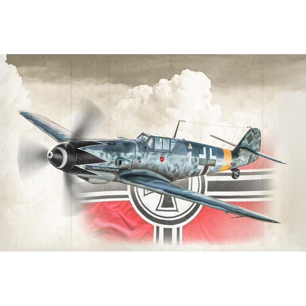 Italeri 1/72 Bf 109 G-6 Aces Plastic Model Kit [1483] - Image 2