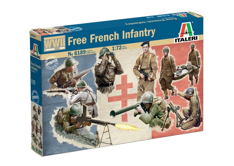 Italeri 1/72 French Infantry Wwii