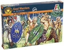 Italeri 1/72 Gauls Warriors I-Ii Century B.C. Plastic Model Kit