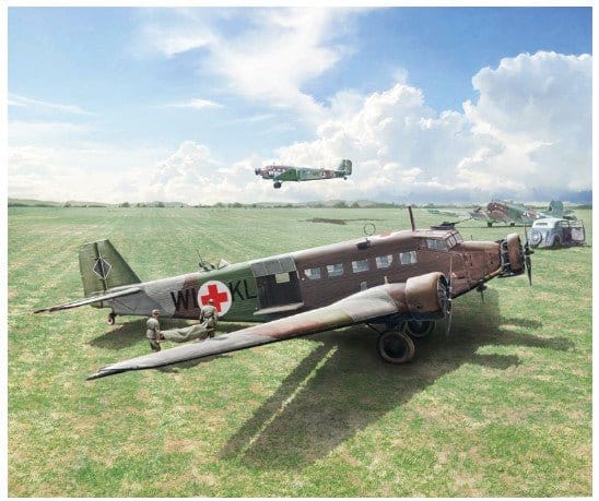 Italeri 1/72 Junker Ju-52/3m Plastic Model Kit [0102S]